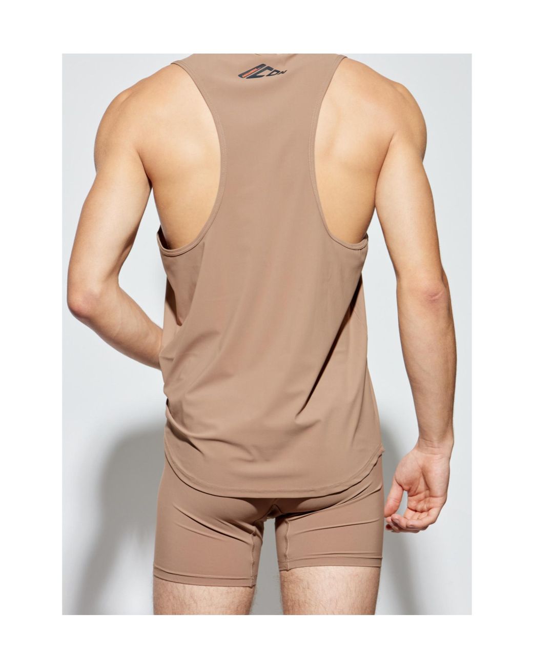DSquared² Natural Logo-Printed Vest for men