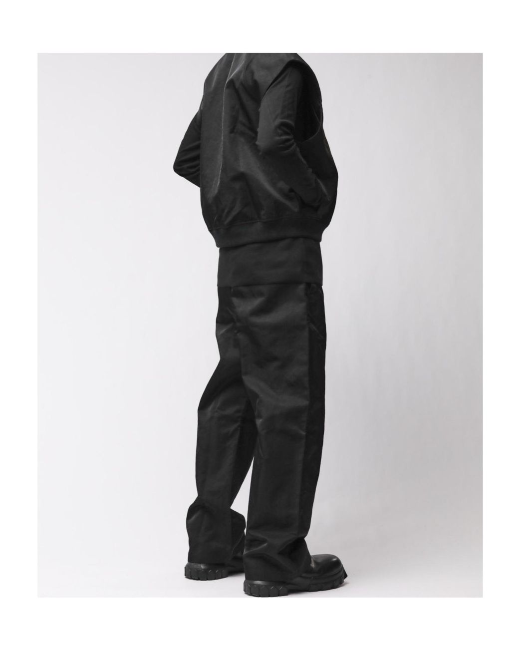 Thom Krom Blue Sleeveless Zip Jacket for men