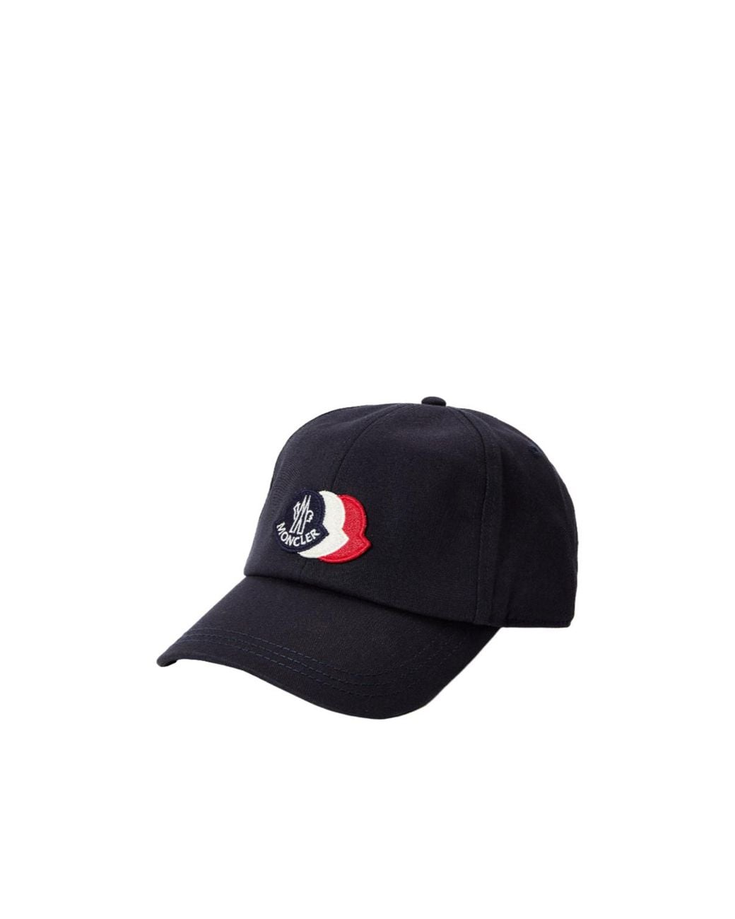 Moncler Blue Minimalist Baseball Cap for men