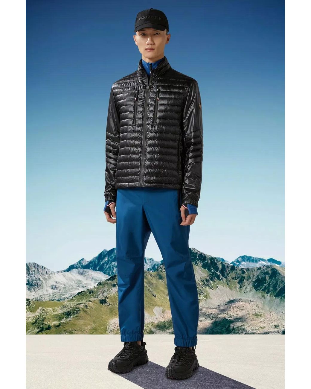 Moncler Black Grenoble Althaus Down Jacket for men