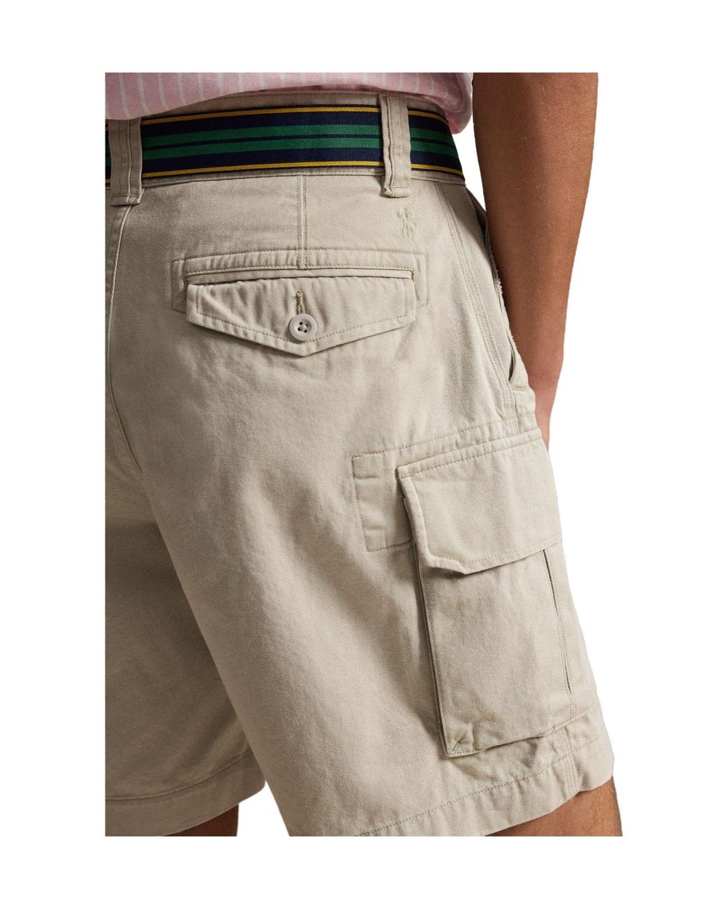 Polo Ralph Lauren Natural Cargo Shorts for men