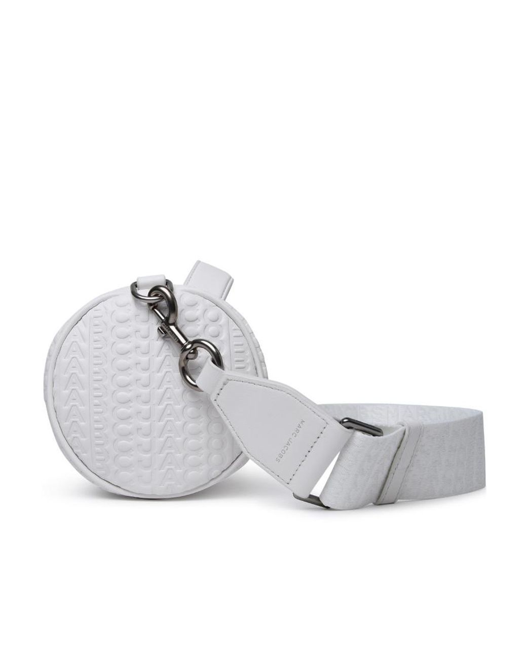 Marc Jacobs Gray Logo Patch Duffle Bag
