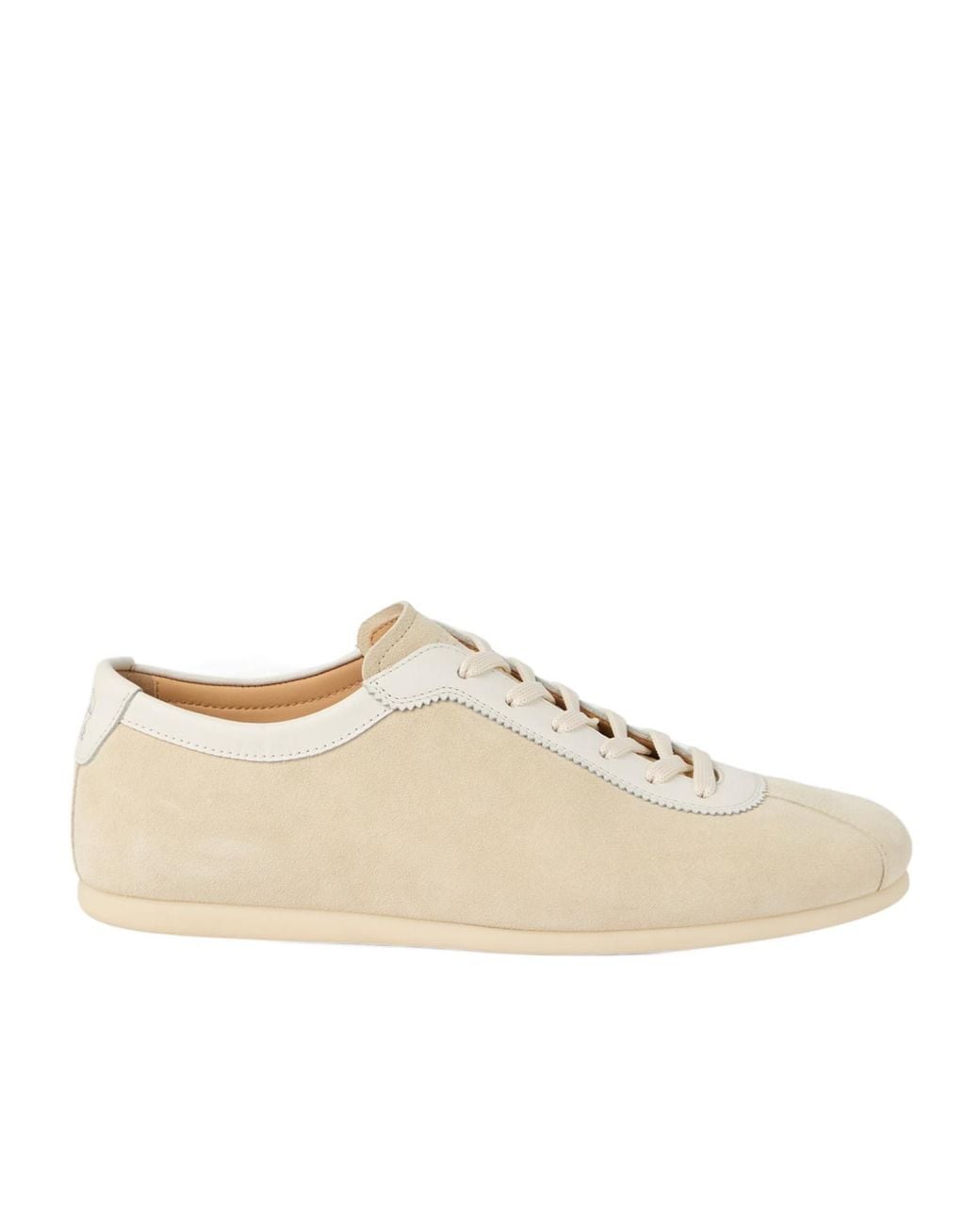 Brunello Cucinelli Natural Suede Sneakers for men