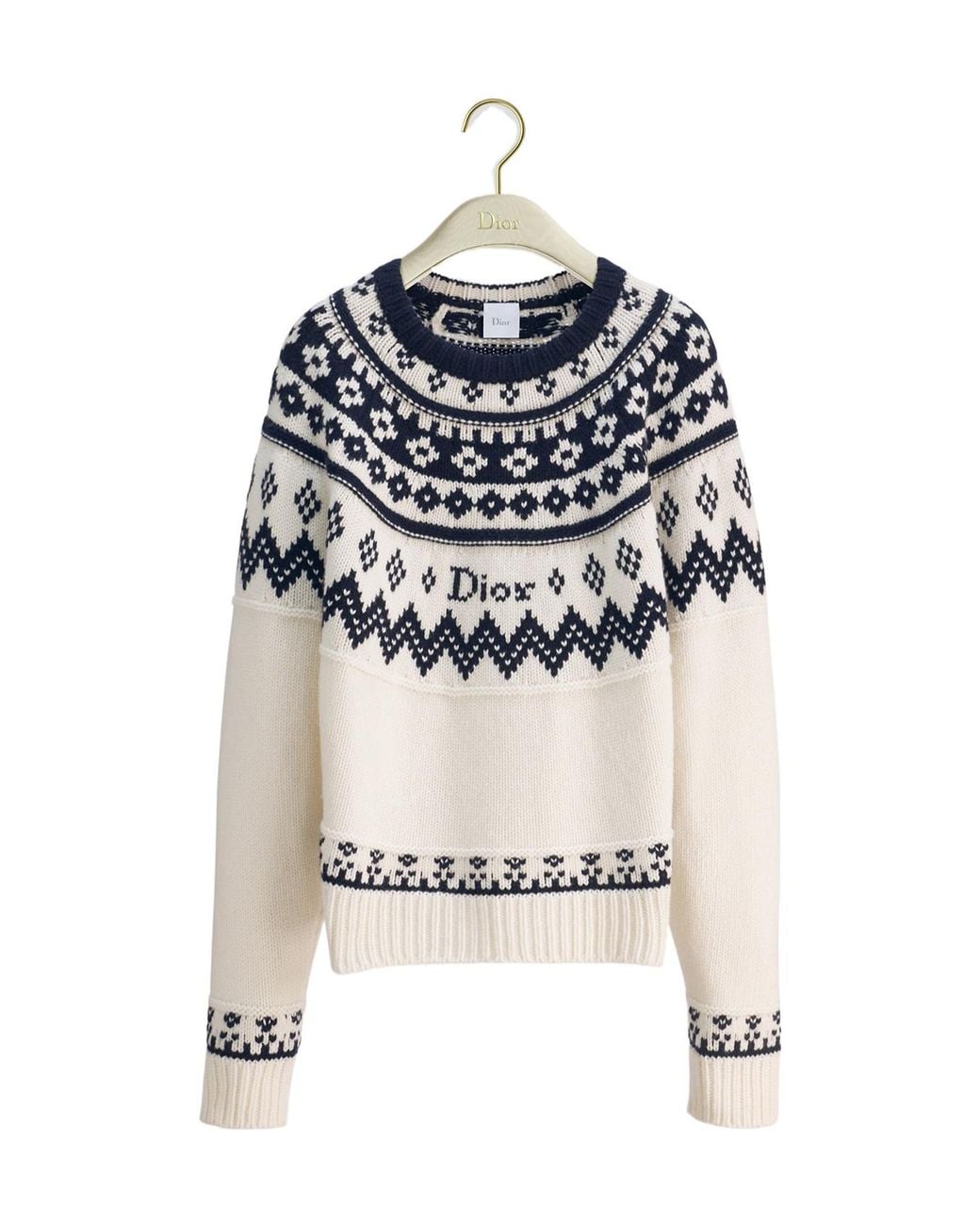Dior White Alps Sweater