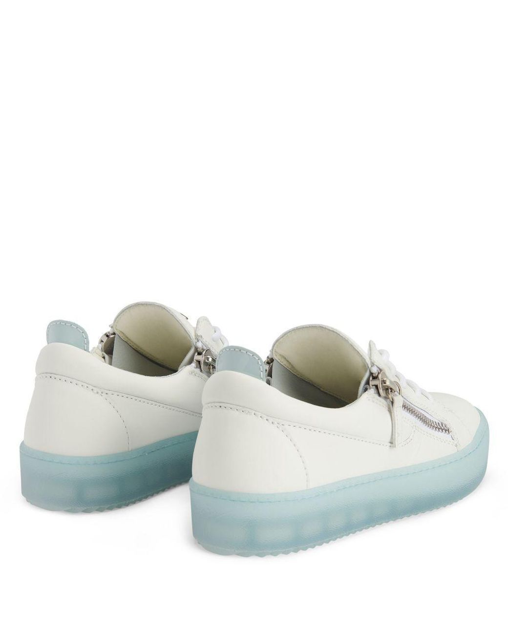 Giuseppe Zanotti Blue Gail Low-Top Sneakers