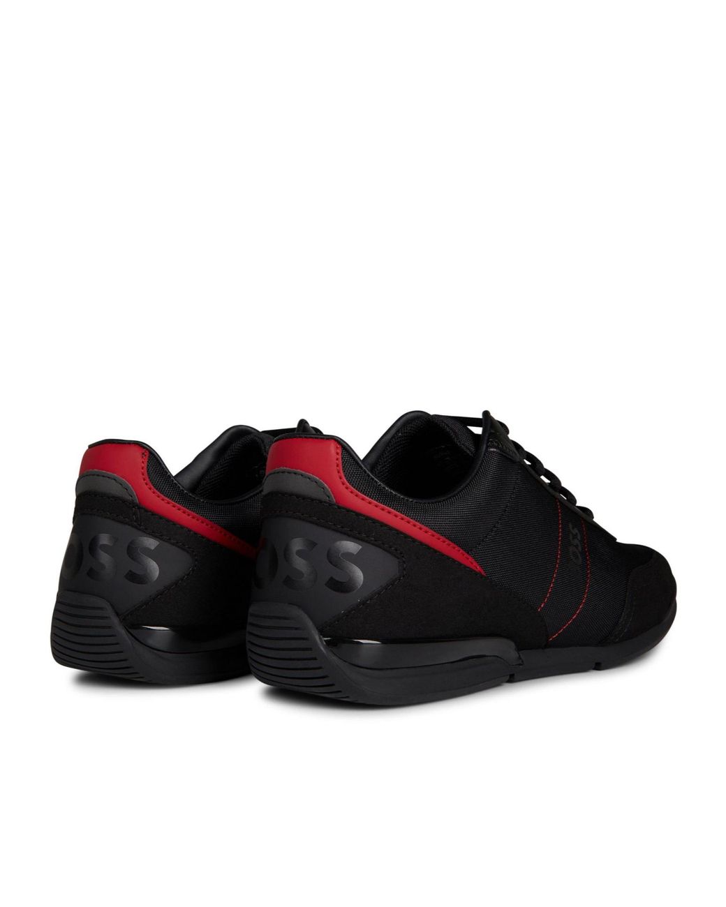 Boss Black Solid Trainers for men