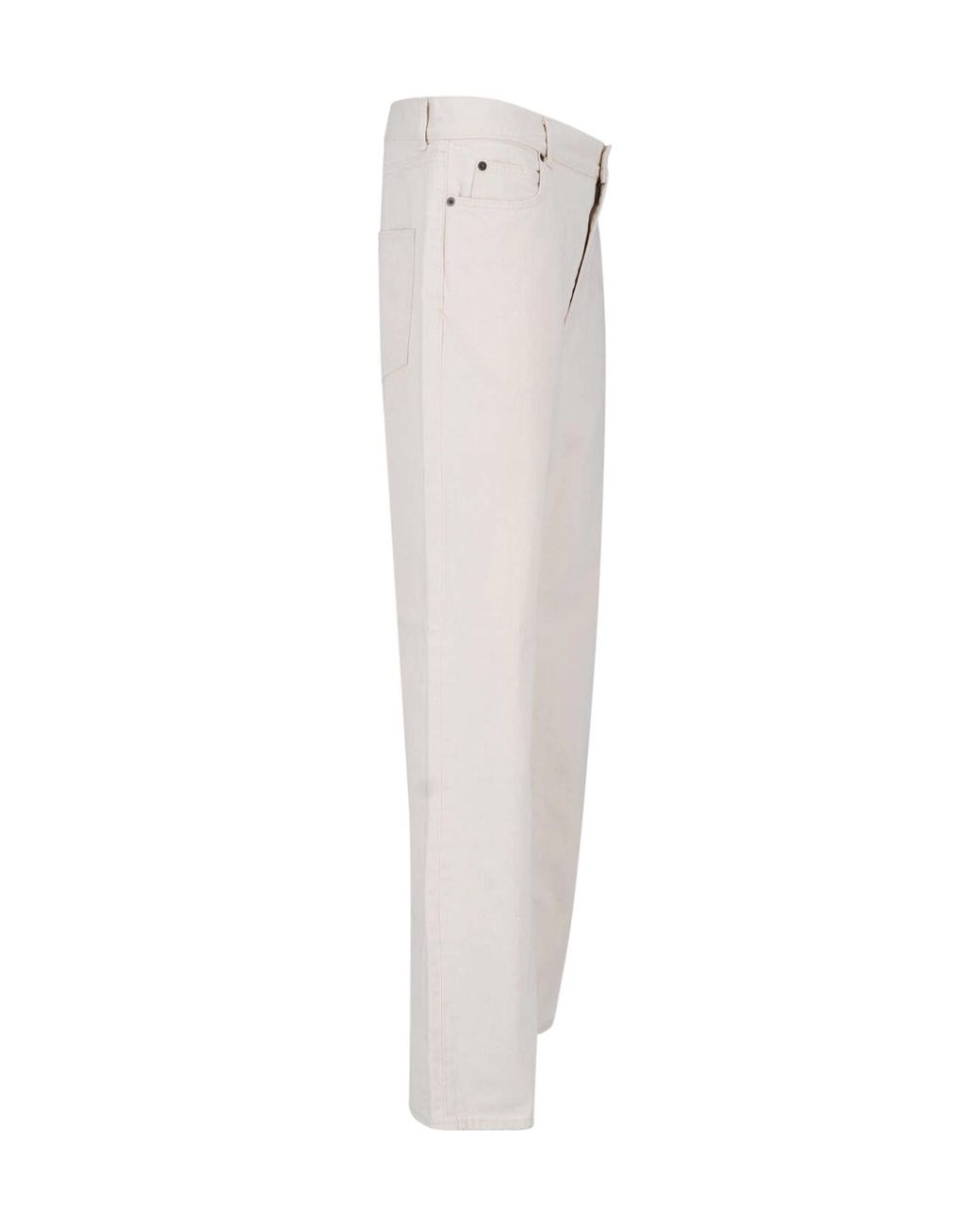 The Row White Straight-Leg Jeans for men