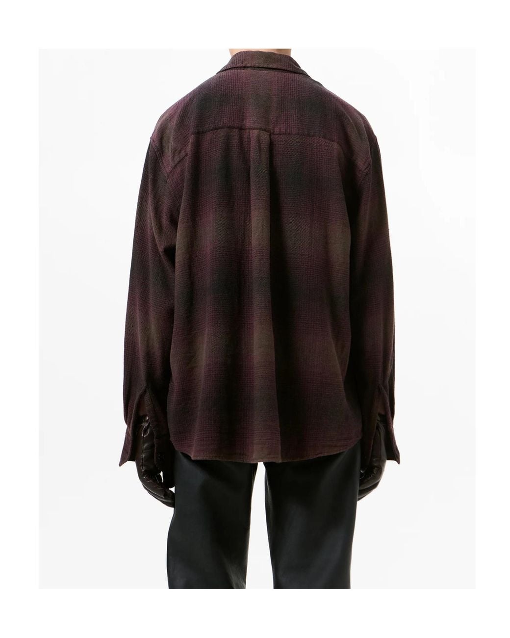 Our Legacy Brown Plaid Shirt for men