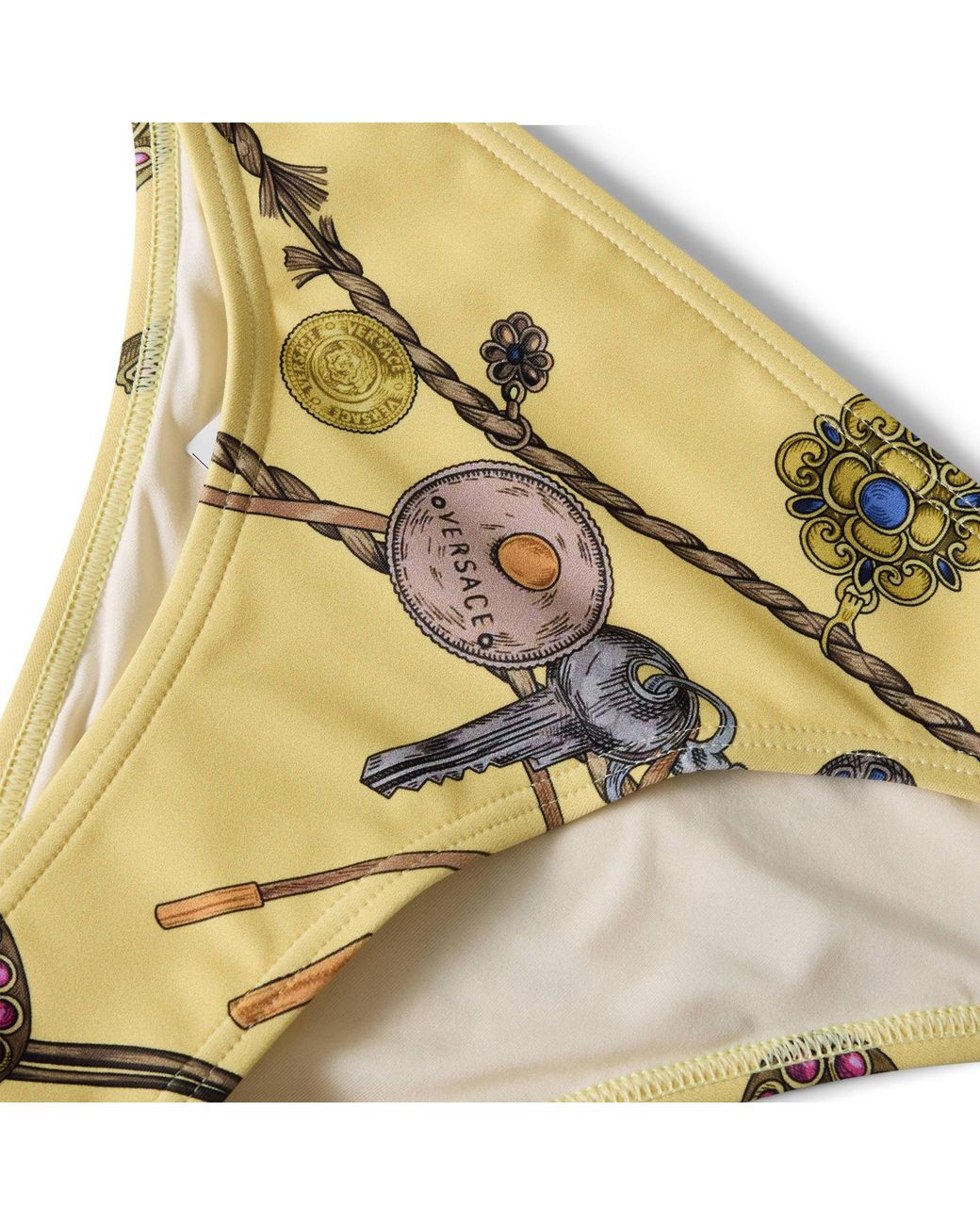 Versace Yellow Simple Swimsuit
