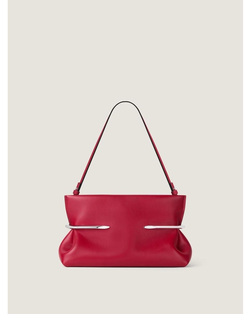 Givenchy Red Pinch Soft Shoulder Bag