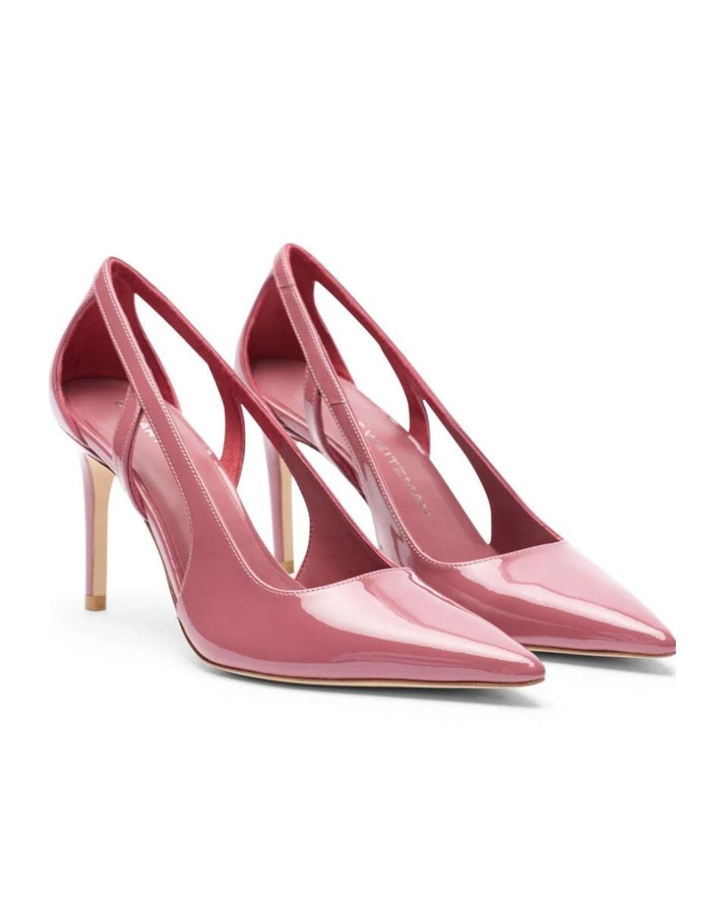 Stuart Weitzman Pink Stuart Power Cutout 85