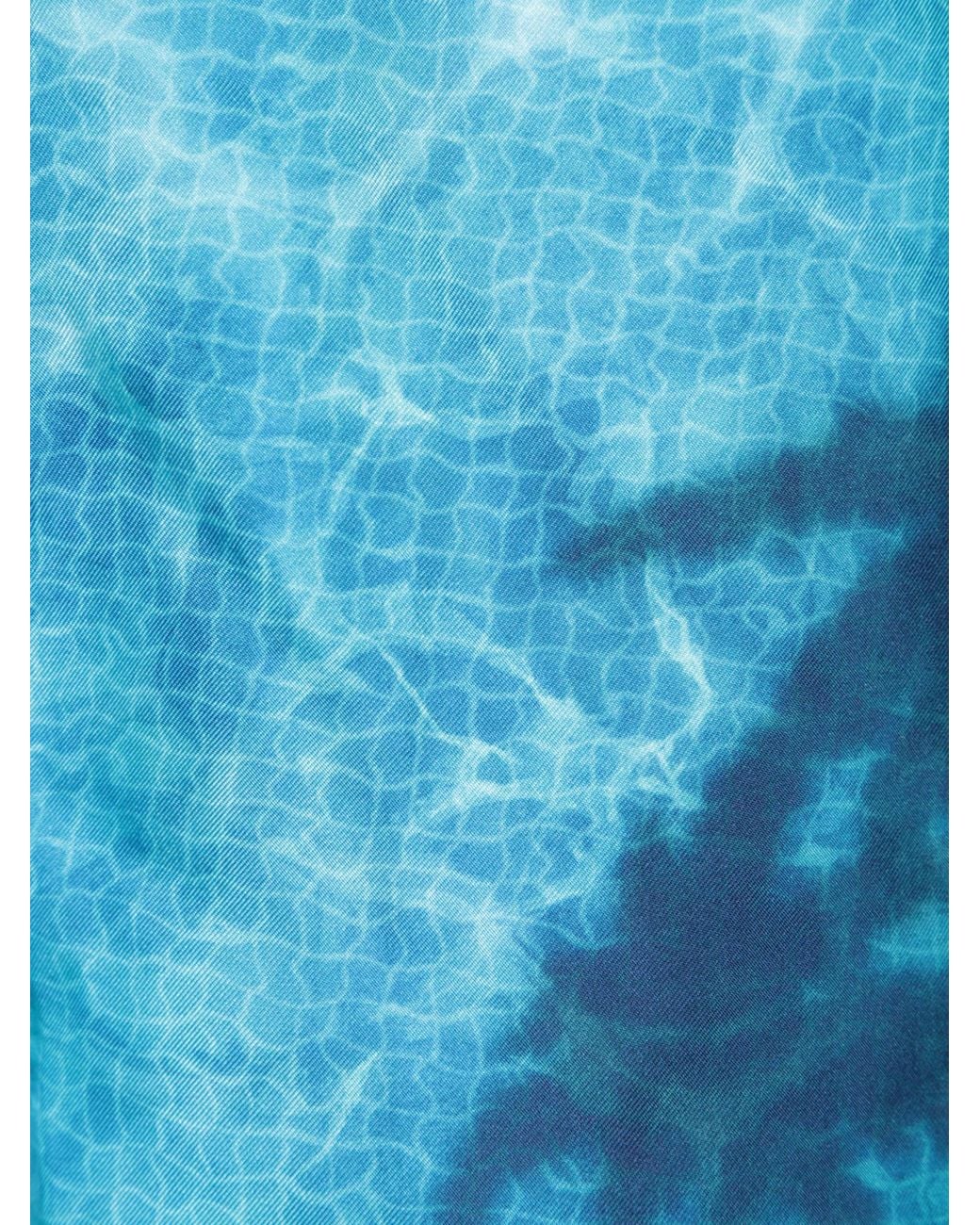 Casablanca Blue Poolside Emblem Shorts for men