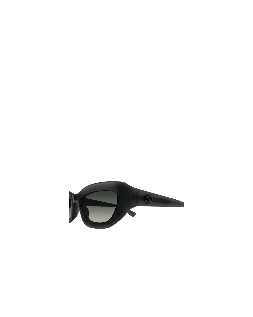 Gucci Black Eyewear Cat Eye Frame Sunglasses