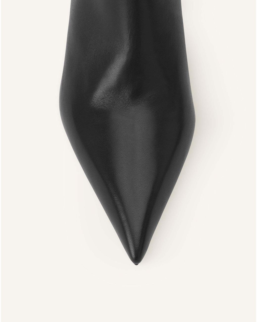 Lanvin Black Side Zipped Heeled Boots