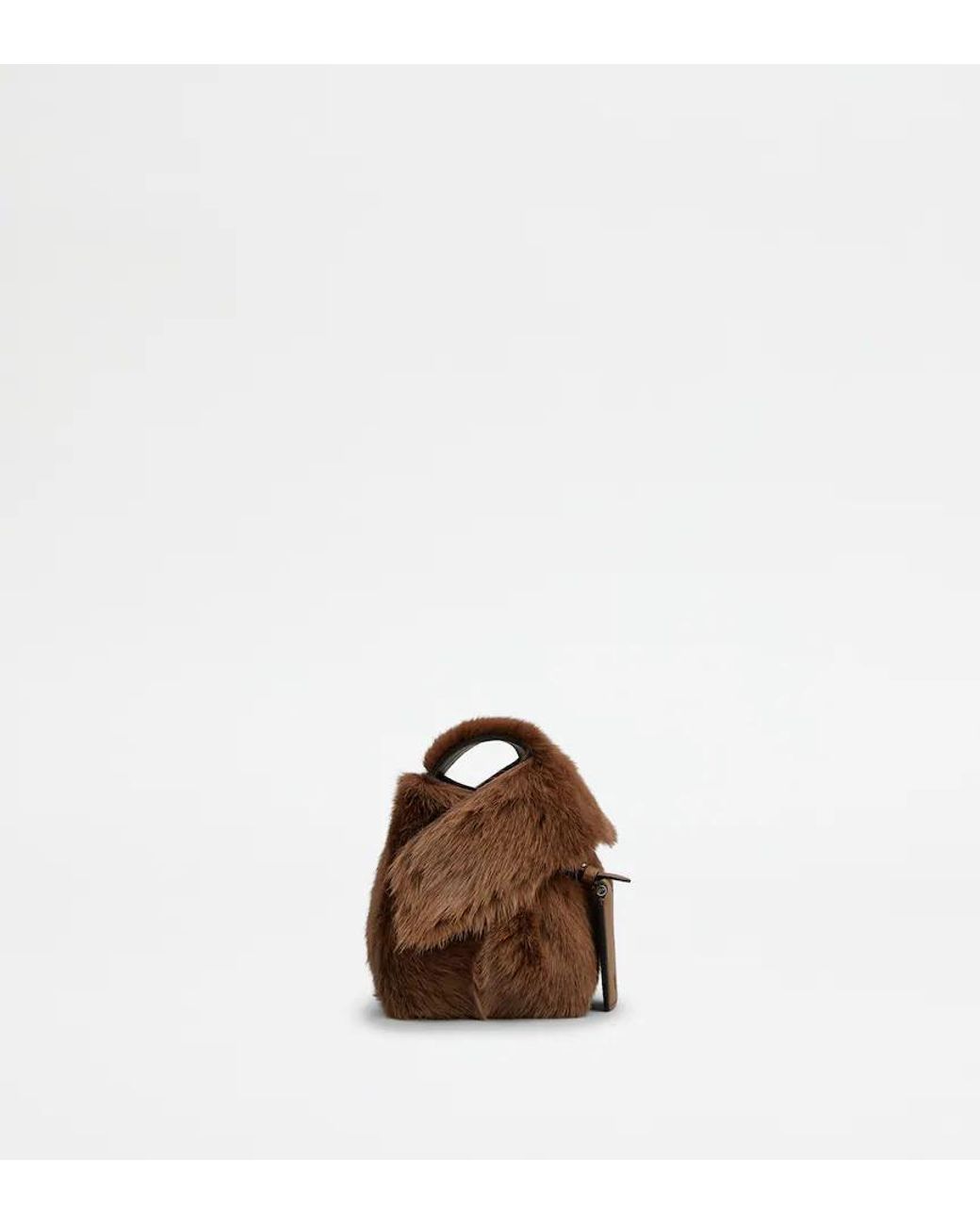 Tod's Brown Wave Pouch
