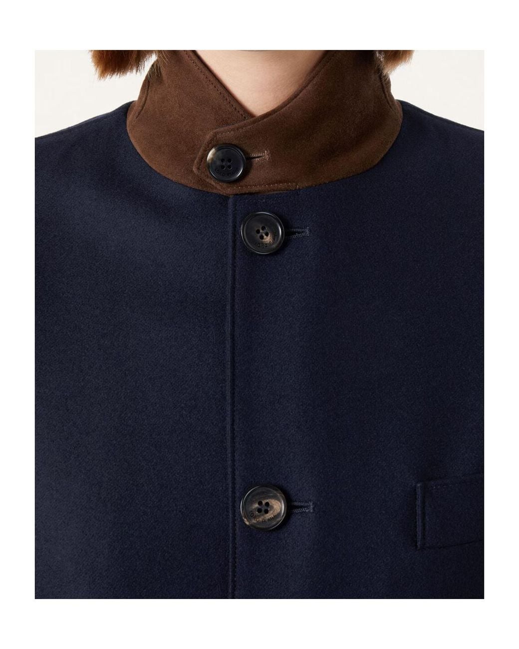 Loro Piana Blue Roadster Mini Jacket
