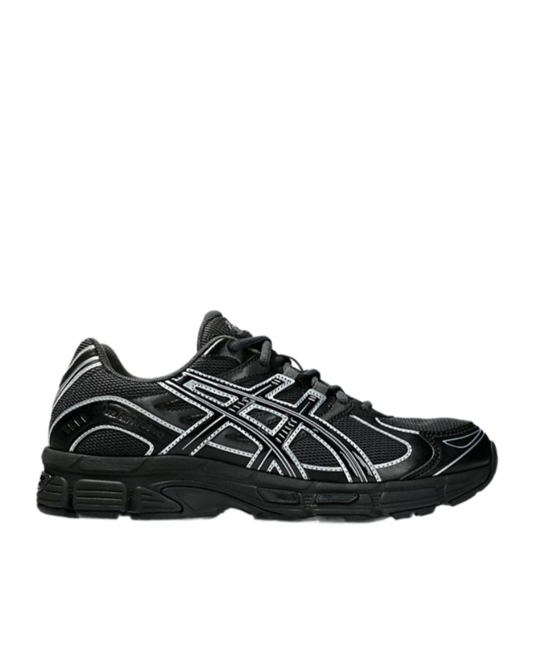 Asics Black Gel-Stratus Mc Mesh-Panelled Sneakers for men