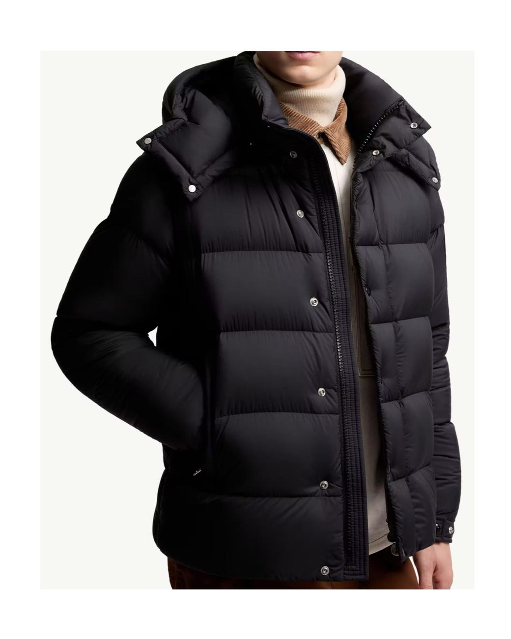 Moncler Black Maya 70 Hooded Down Jacket for men