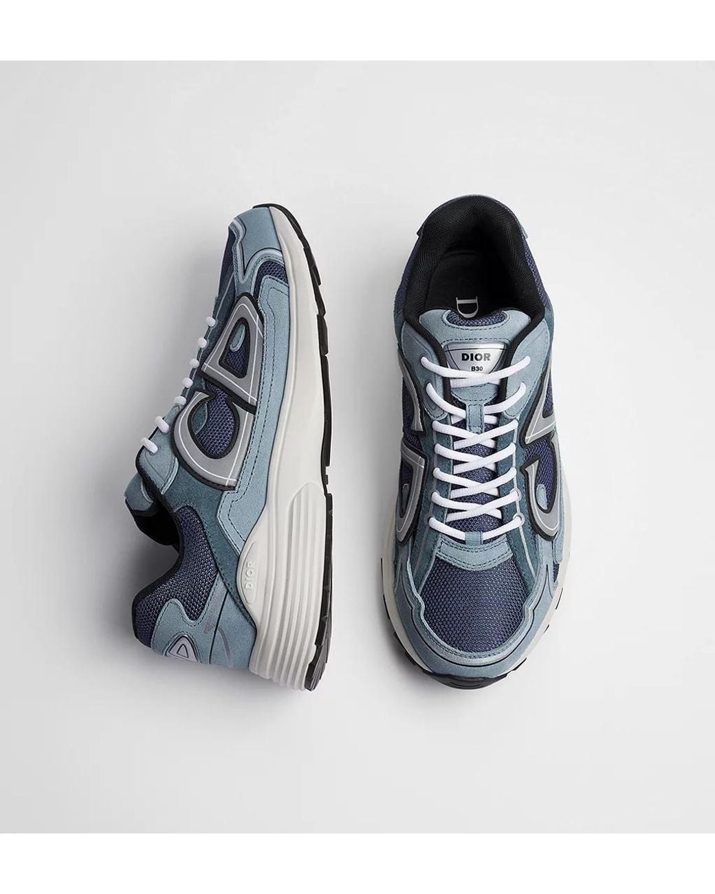Dior Blue B30 Countdown Sneaker for men