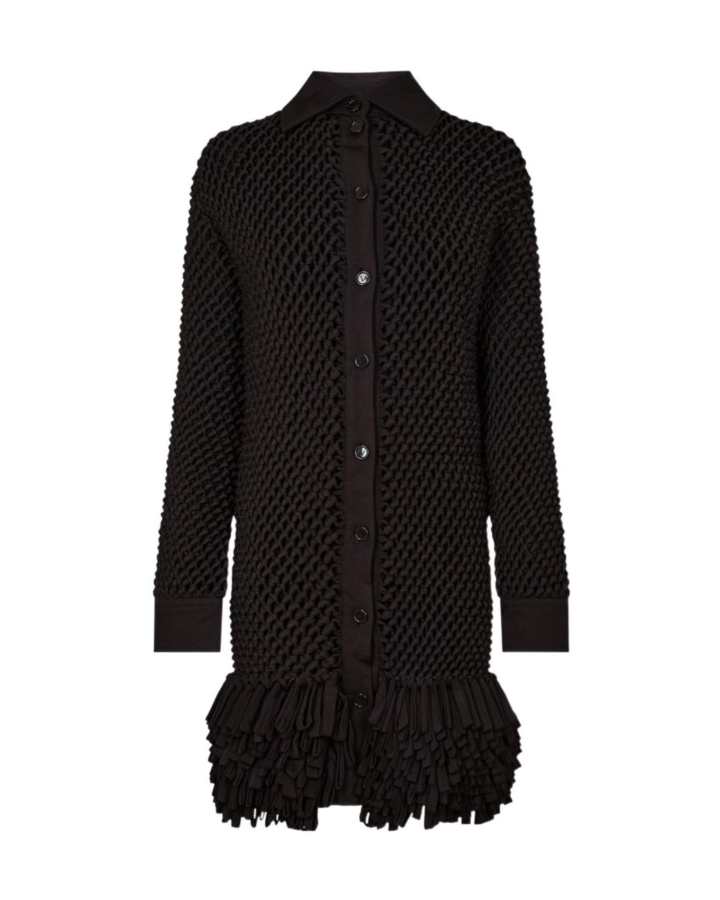 Bottega Veneta Black Structured Blazer Dress
