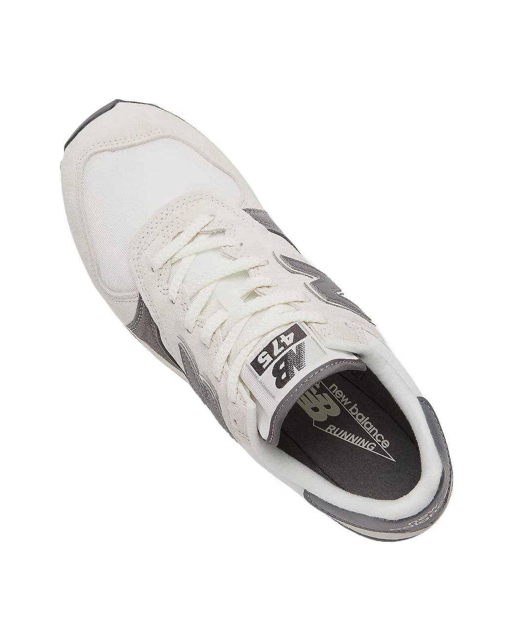 New Balance Gray 475 Lace-Up Sneakers for men