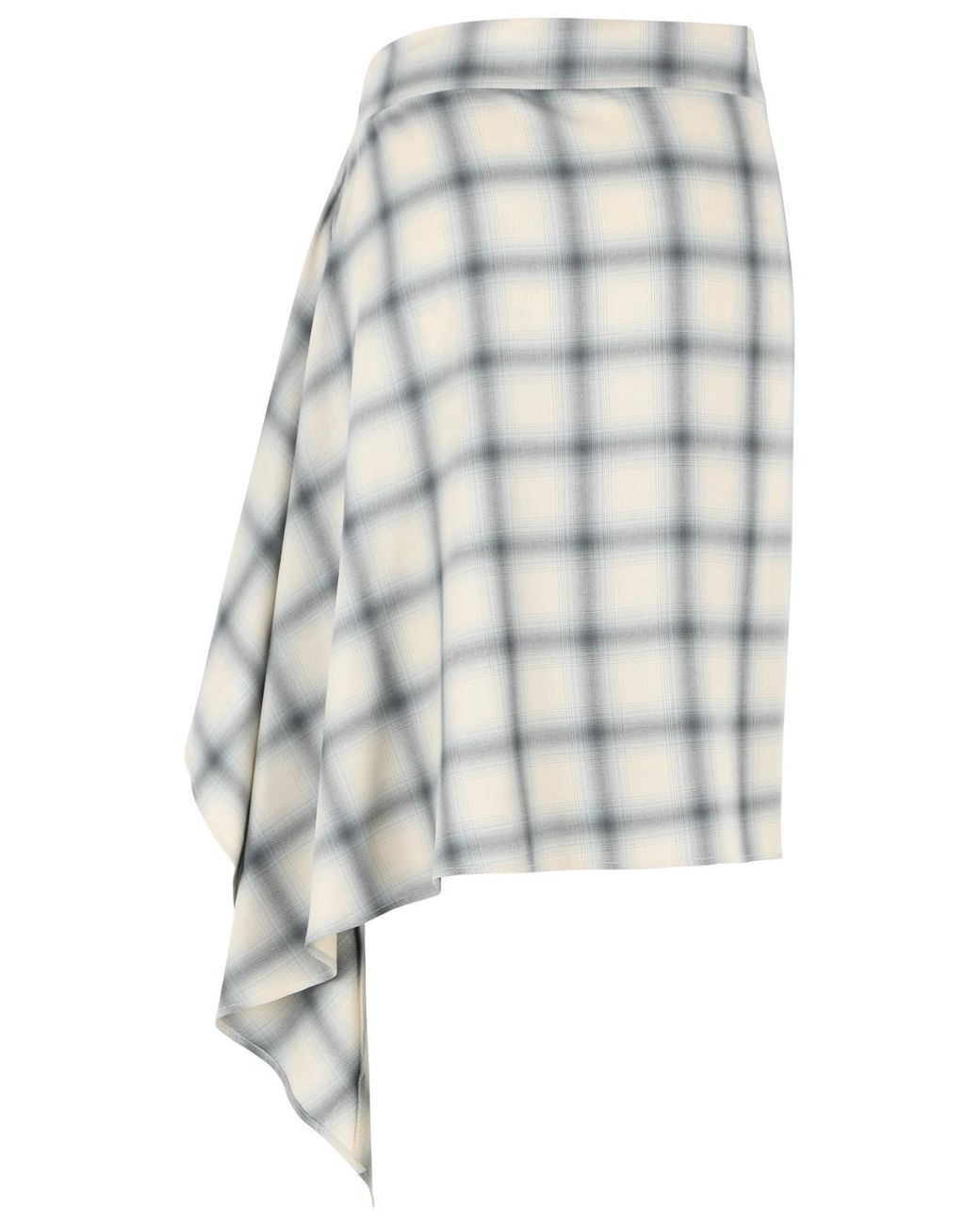 Coperni White Zero Viscose Skirt