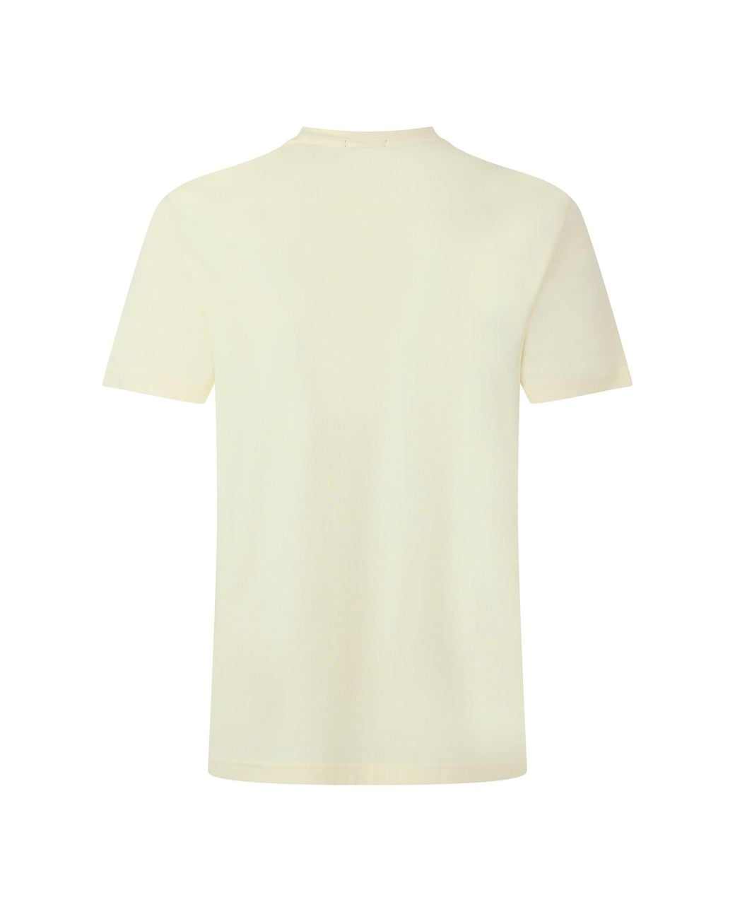 Boss White T-Shirt With Logo Design Stretch Cotton for men