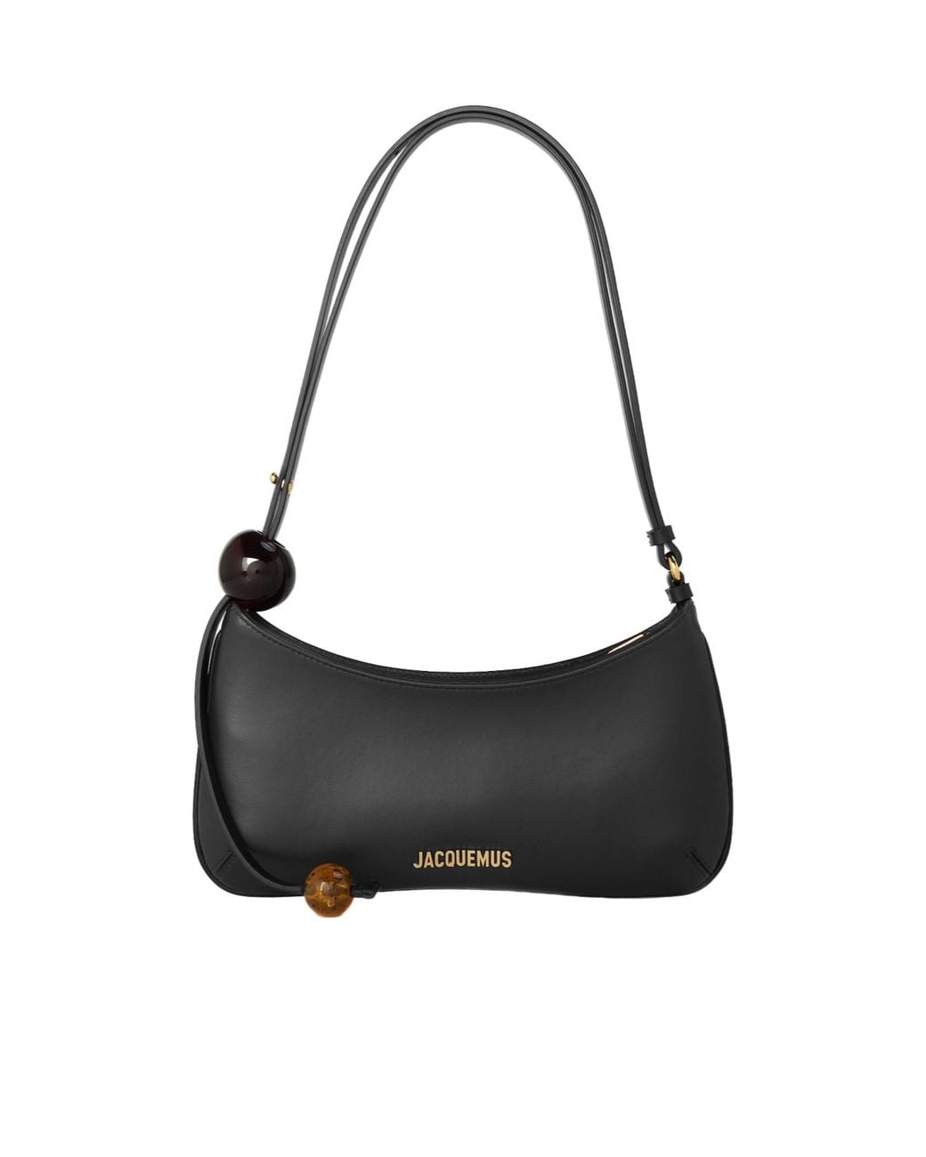 Jacquemus Black Simple Underarm Bag