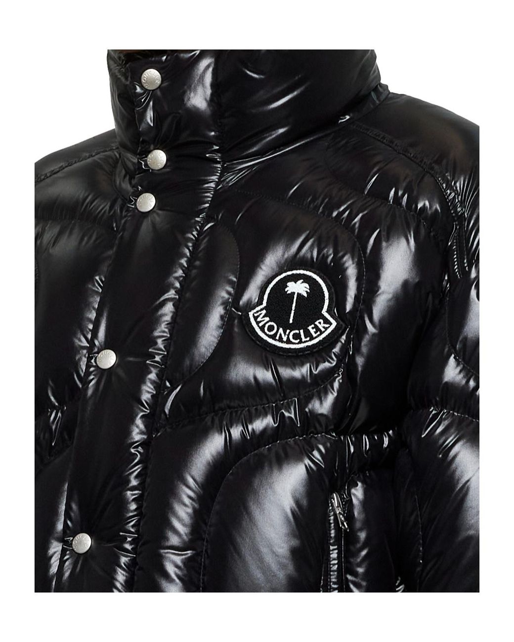 Moncler Black X Palm Angels Haunani Down Jacket for men