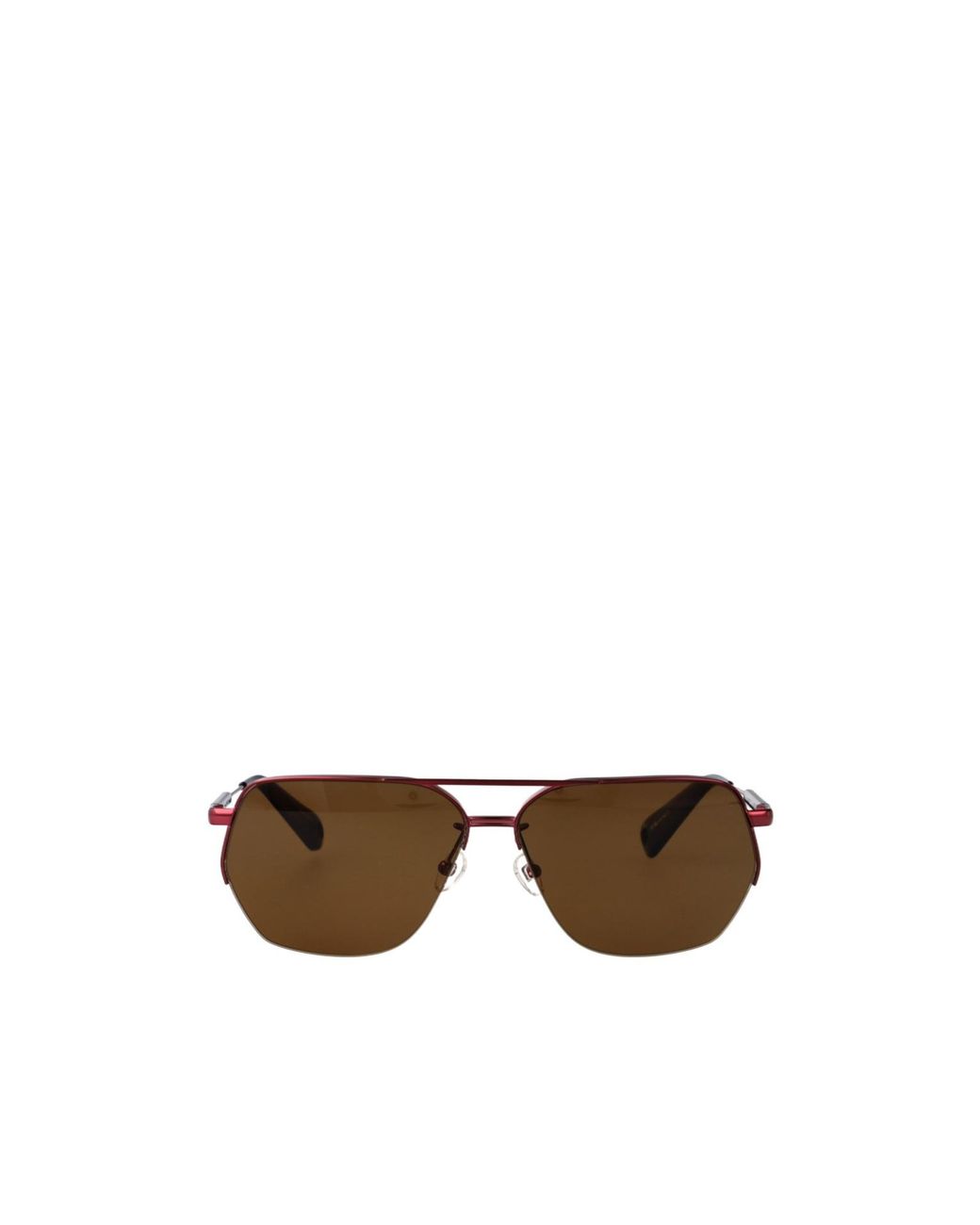 Jacquemus Brown Pilot-Frame Sunglasses for men