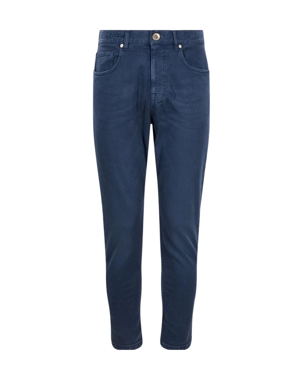 Eleventy Blue Five-Pocket Jeans for men