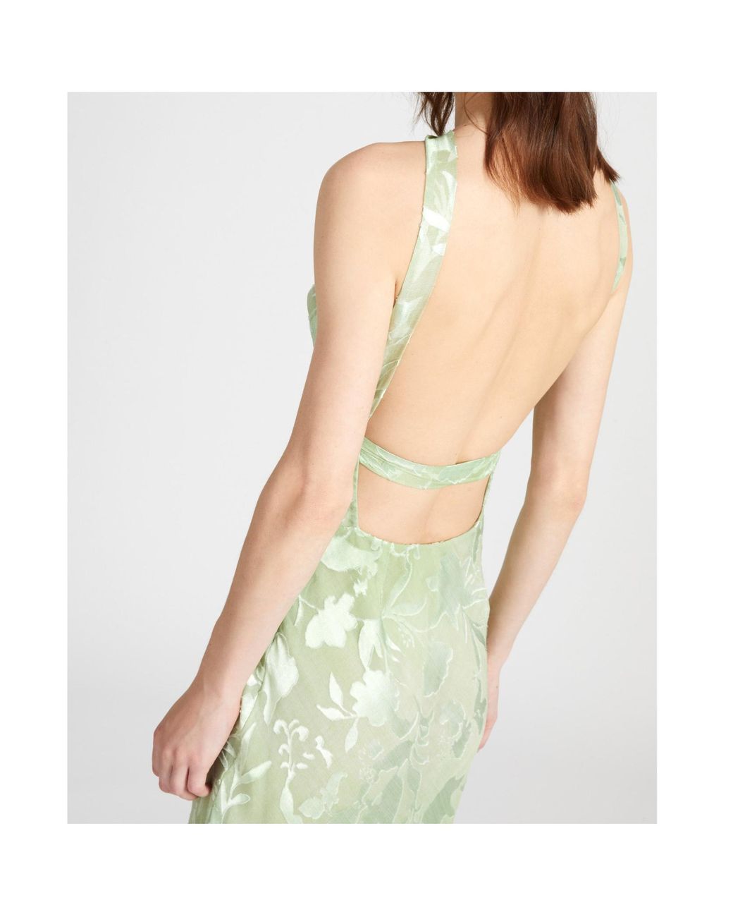 ワンピース ERMANNO SCERVINO DENIM-PRINT JACQUARD LONG DRESS Ermanno Scervino Jacquard Maxi Dress | Blue | FARFETCH PH