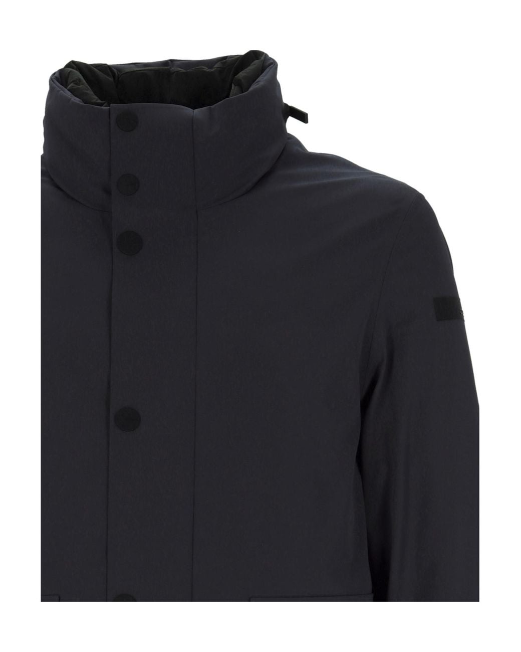 Rrd Blue High-Neck Jacket for men