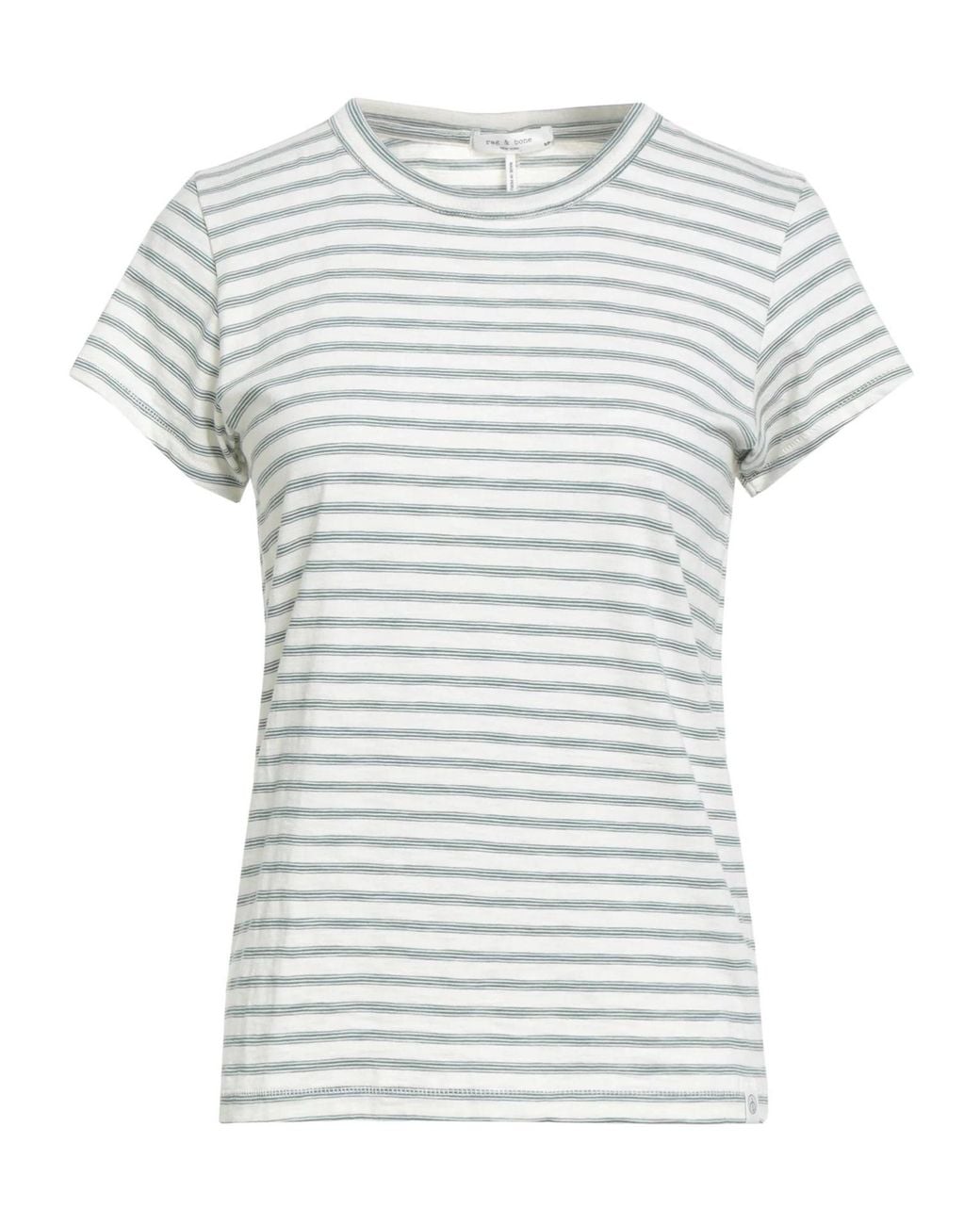 Rag & Bone White Printed T-Shirt