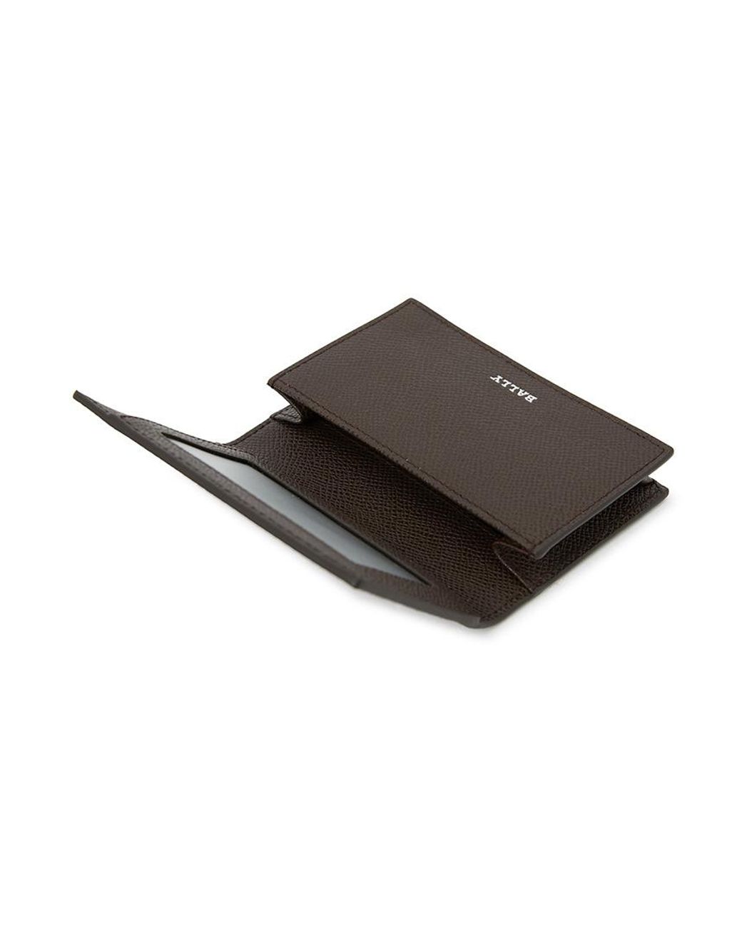 Bally Brown Solid-Colored Wallet for men