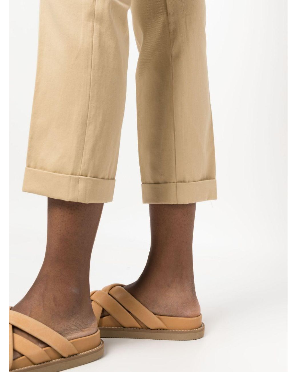 Twinset Natural Cigarette Trousers