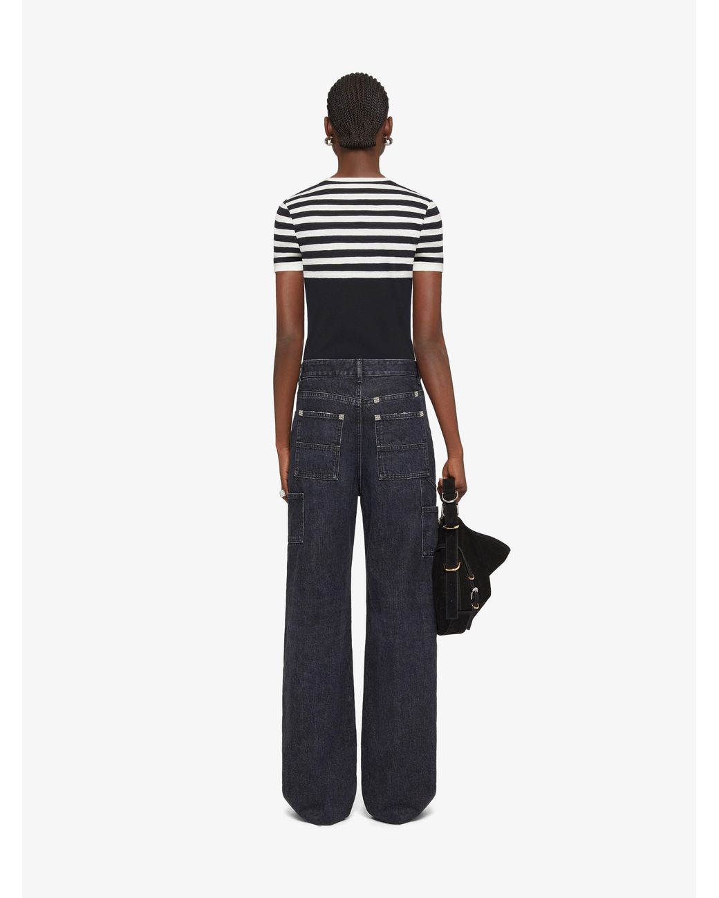 Givenchy Blue Oversized Jeans