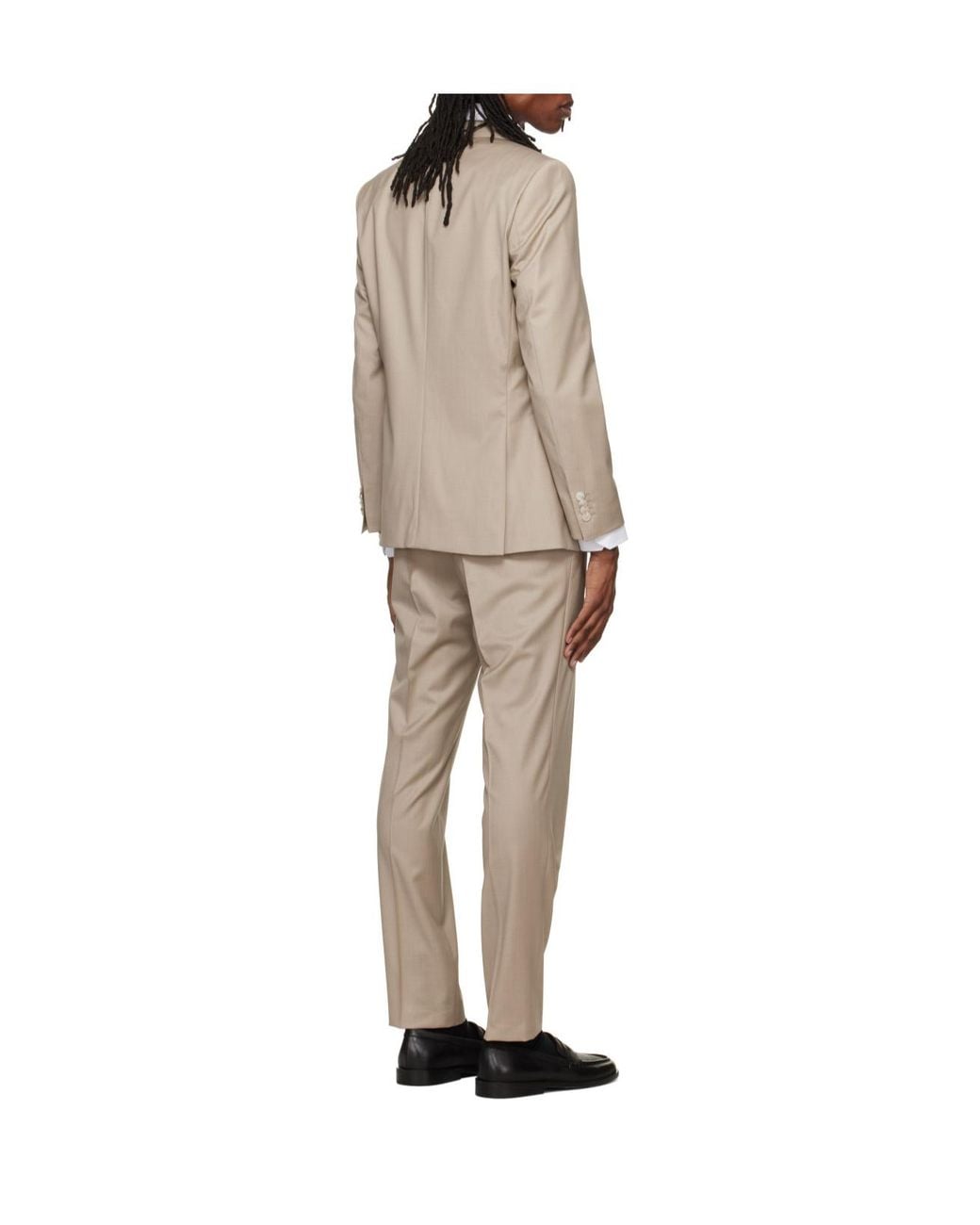 Boss Natural Single-Breasted Suit for men