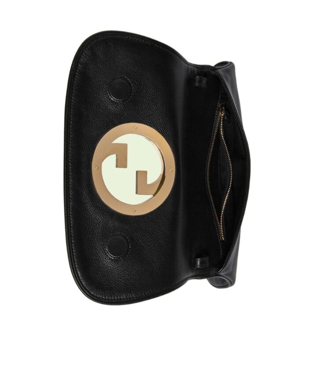Gucci Black Blondie Logo-Detailed Shoulder Bag