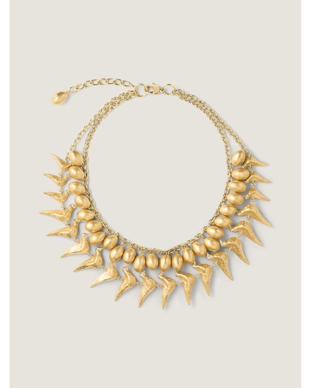 Givenchy Metallic Lucky Charms Multi-Row Necklace