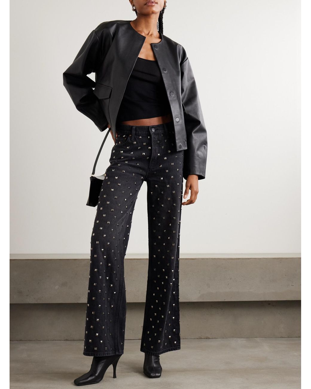 Mother Black Loose Jeans