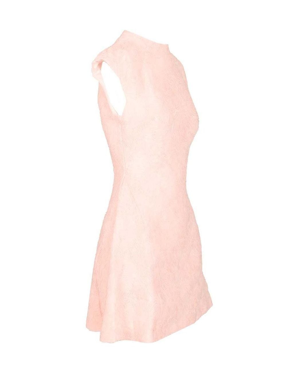 ROTATE BIRGER CHRISTENSEN Pink Mesh Mini Dress