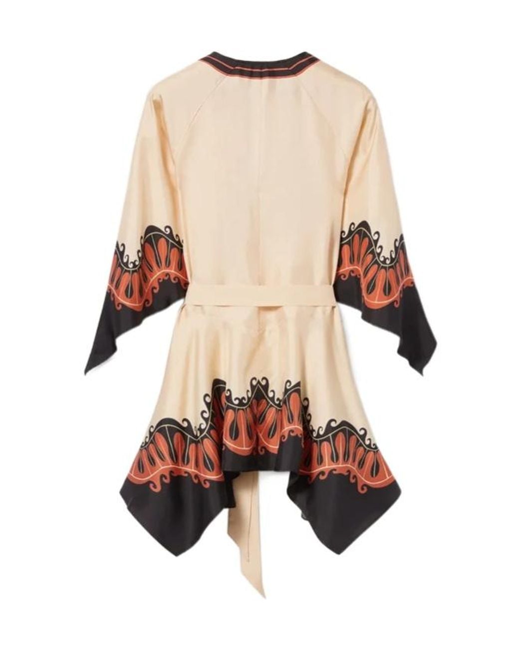 LaDoubleJ Natural La Doublej Belted Printed Dress