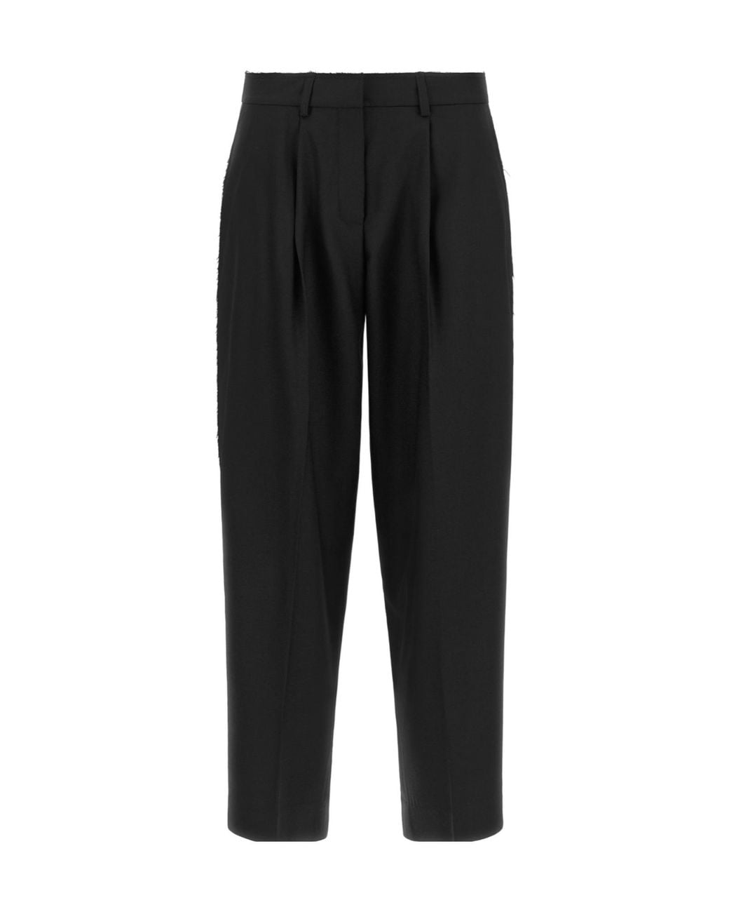 Gianluca Capannolo Black Nora Cropped Balloon Pants