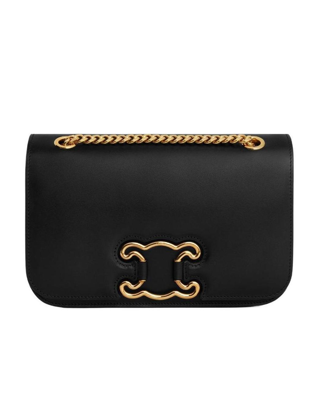 Céline Black Medium Bag Triomphe Frame