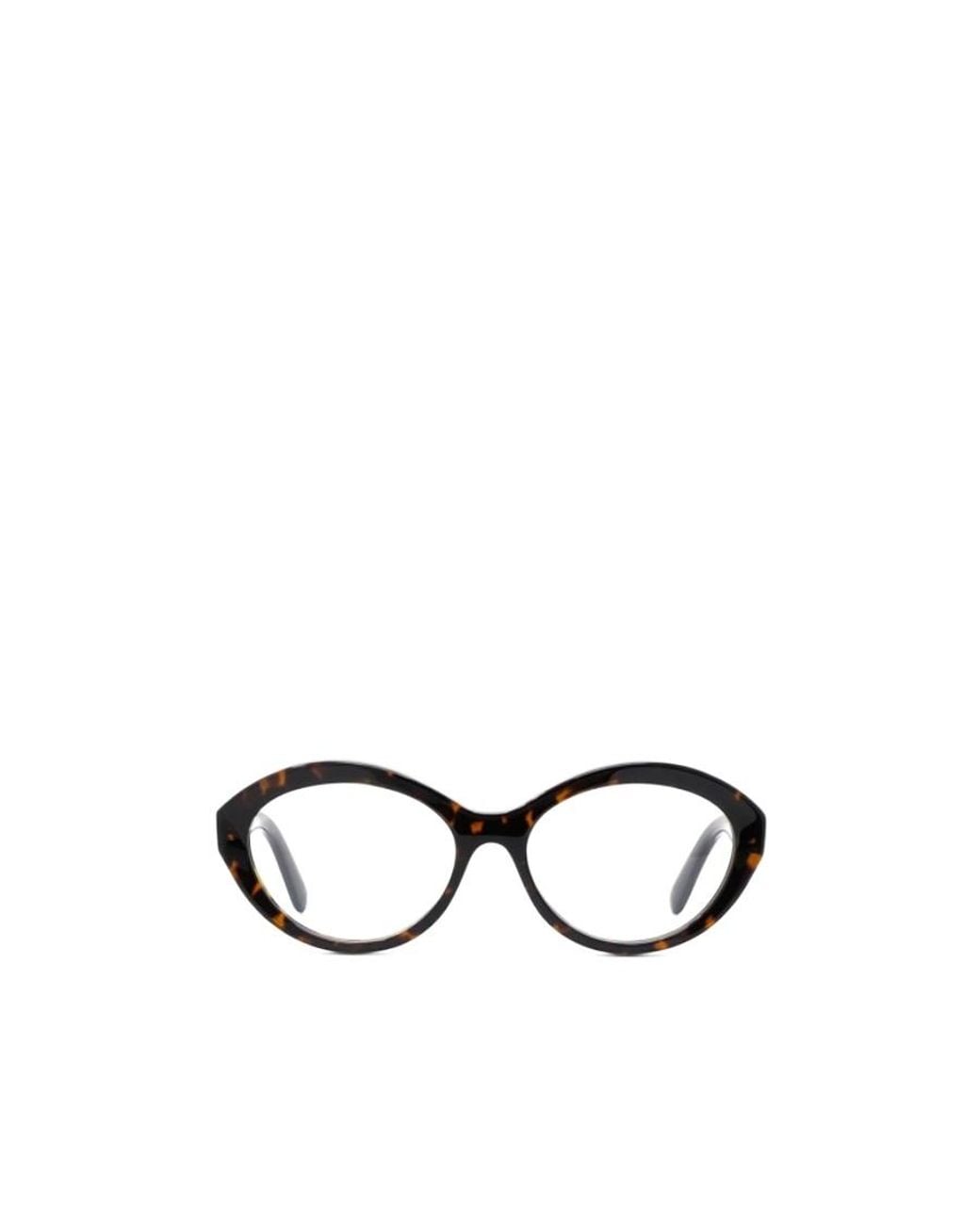 Stella McCartney White Eyewear Cat-Eye Glasses