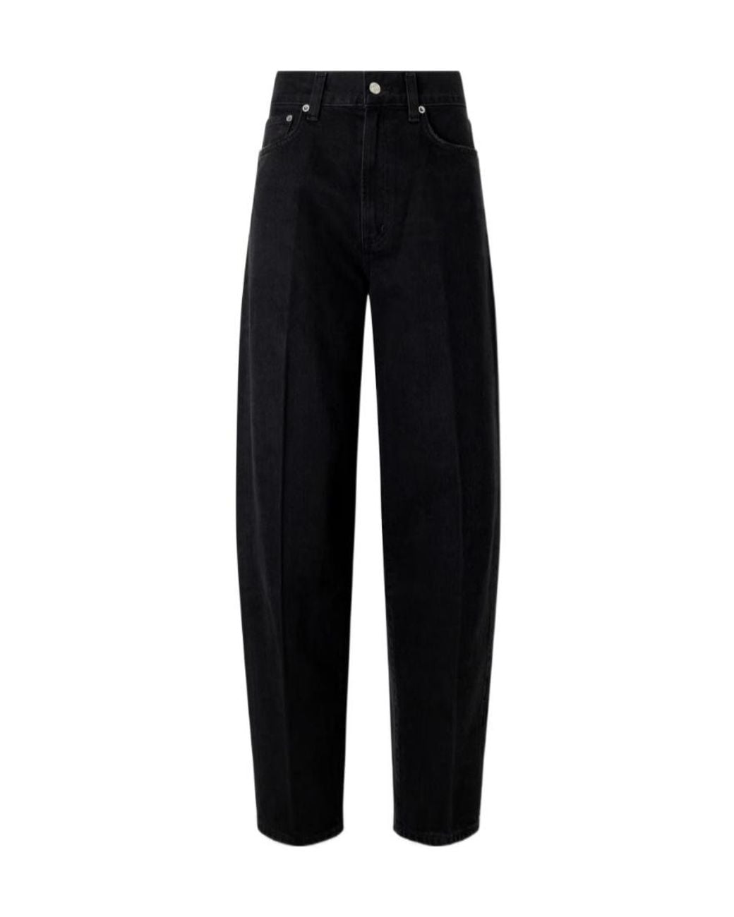 Agolde Black 80's Belt-Loops Jeans