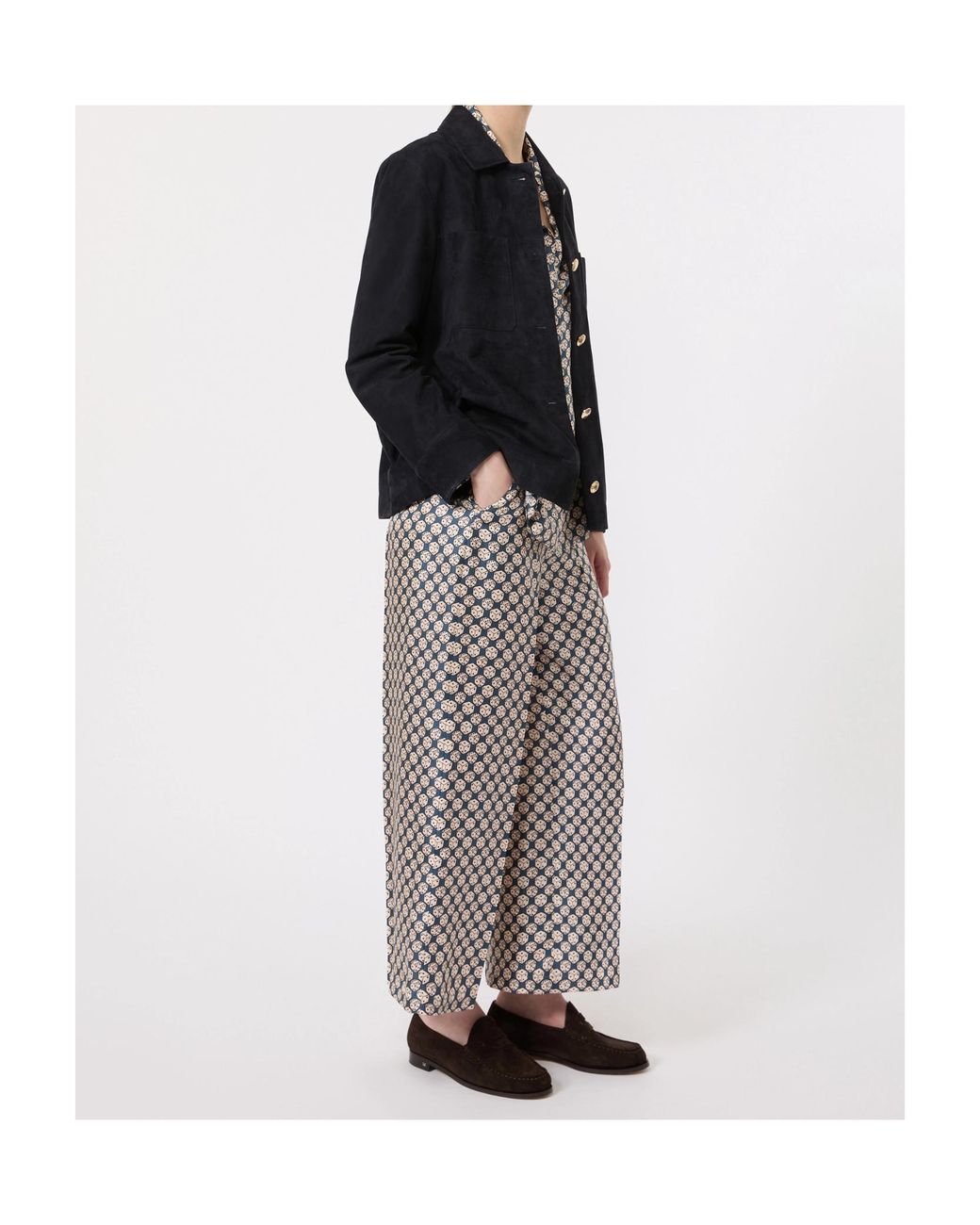 Max Mara Gray 'S Stmcora Printed Pyjama-Style Shirt