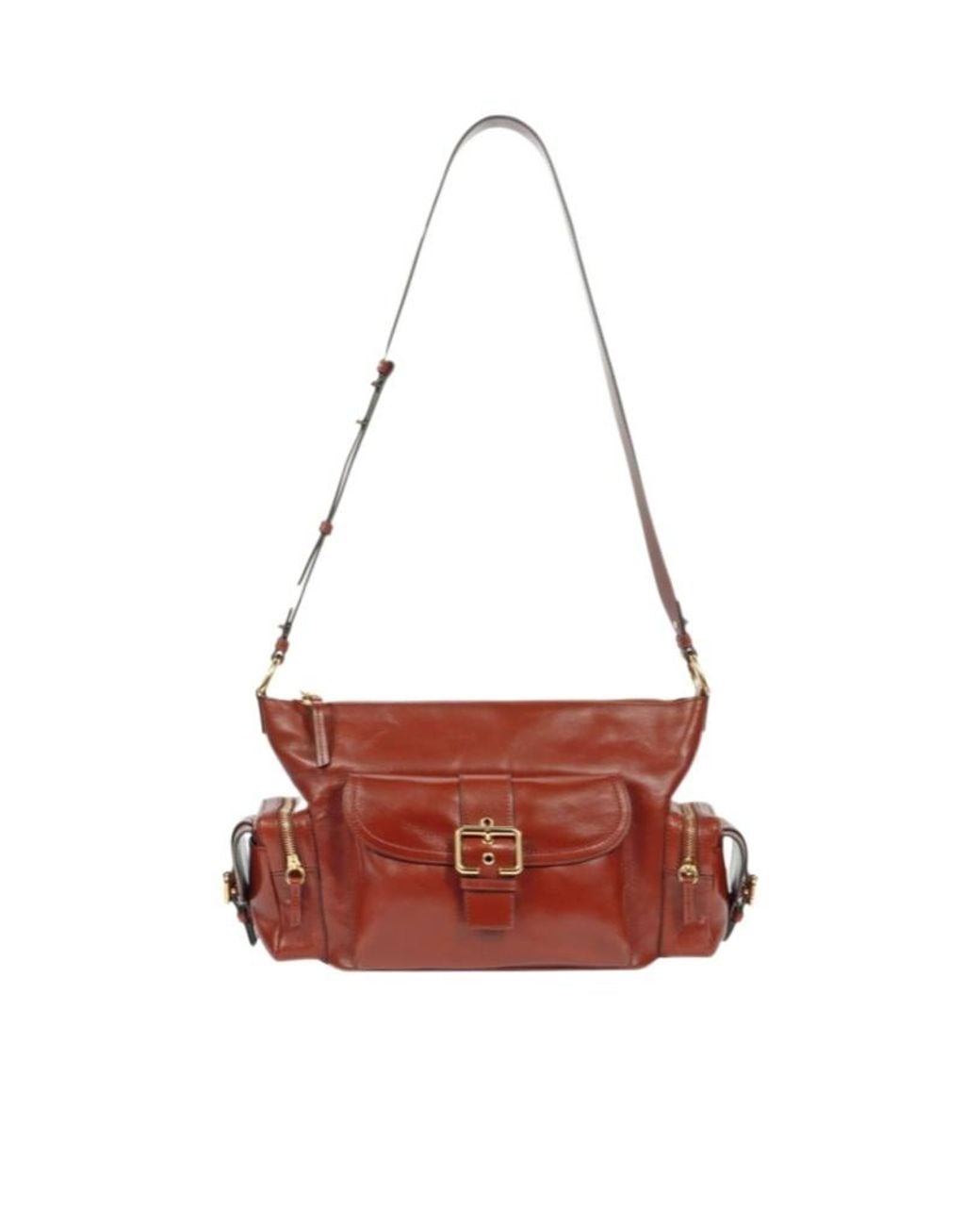 Chloé Red Camera レザーショルダーバッグ