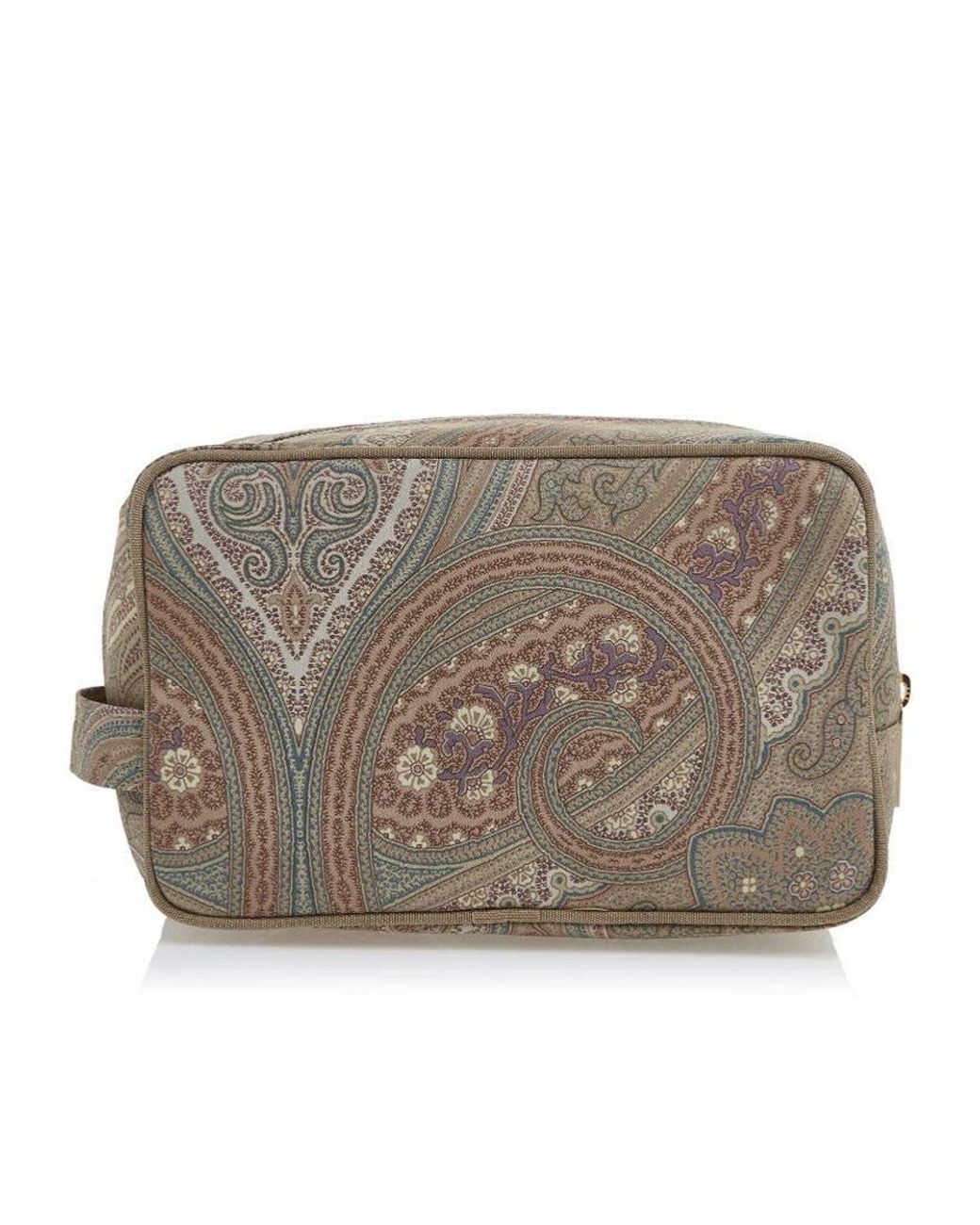 Etro Gray Logo Clutch